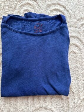 JCrew Royal Blue Crewneck Top